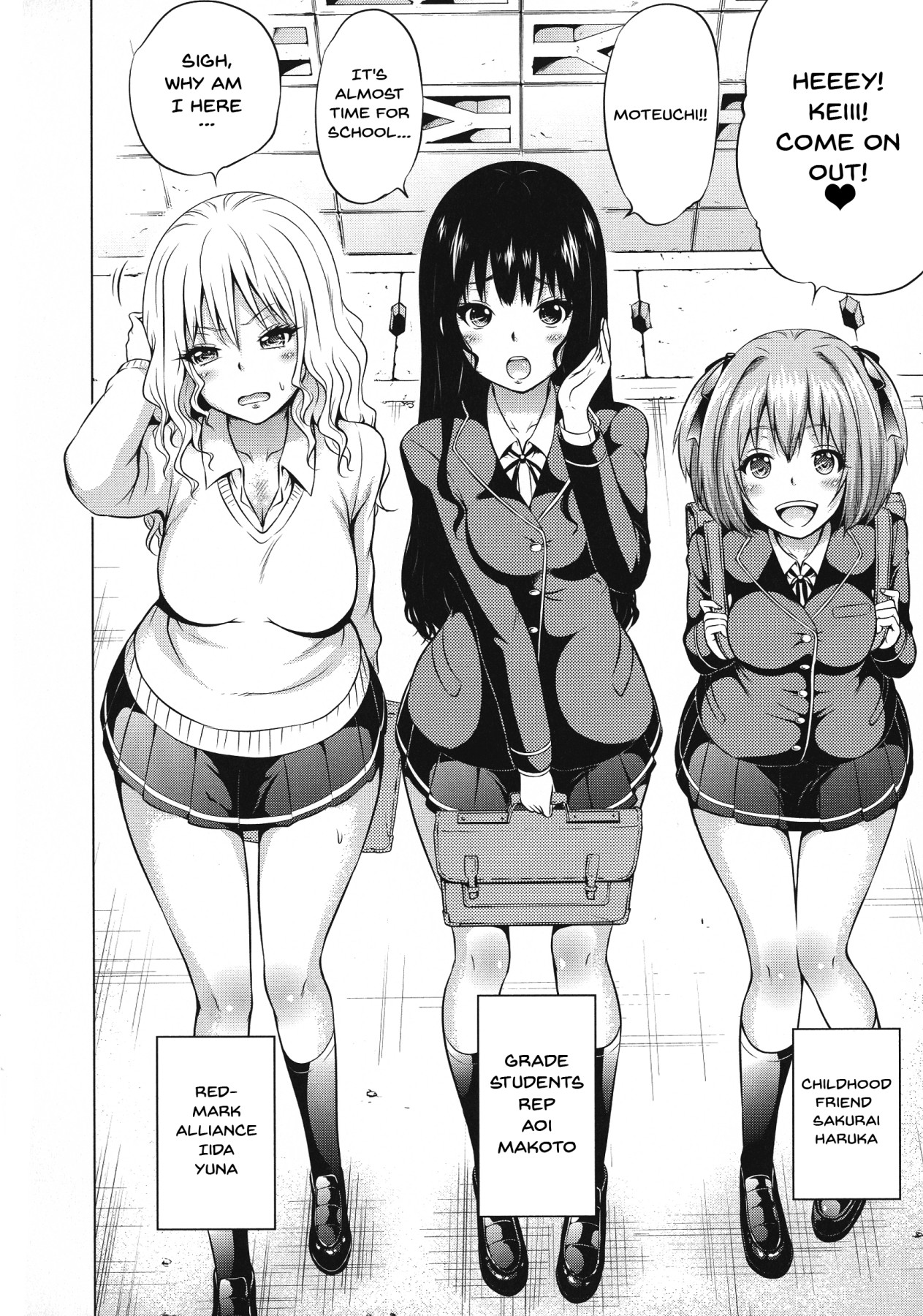 Hentai Manga Comic-Otherworld Harem Paradise First Part-Chapter 1-12